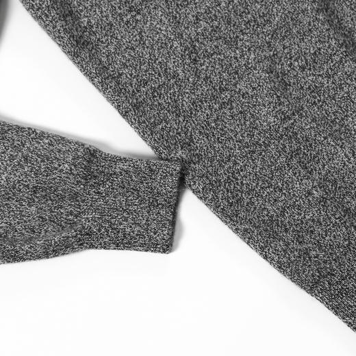 羊绒世家2020秋冬新款男士圆领100%羊绒衫内搭保暖双色花纱薄毛衣 商品图8