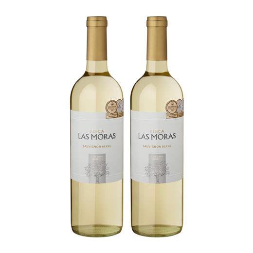 【双支特惠装】阿根廷原瓶进口干白 罗斯摩萨-苏伟浓白葡萄酒 Las Moras Sauvignon Blan 750ml*2 商品图0