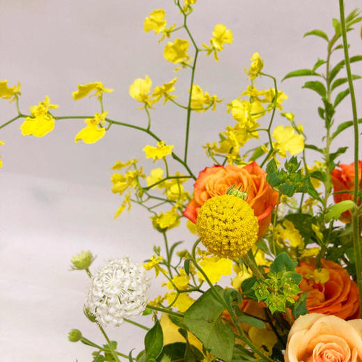 心想事成     精致花篮 商品图2