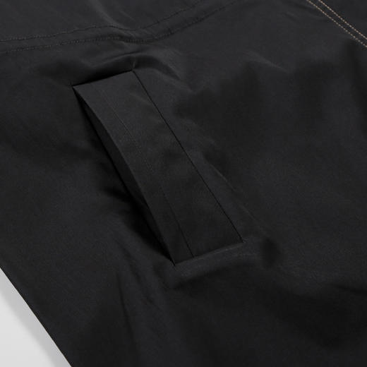 METTE2020早春新款女士中长款连帽风衣收腰抽绳时尚大口袋薄外套 商品图4