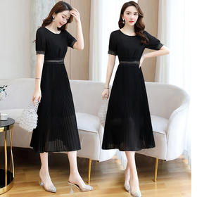 WZNH-YBX2025夏装新款气质法国小众很仙女的超仙白色雪纺连衣裙