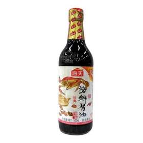 海天海鲜酱油 500ml/瓶