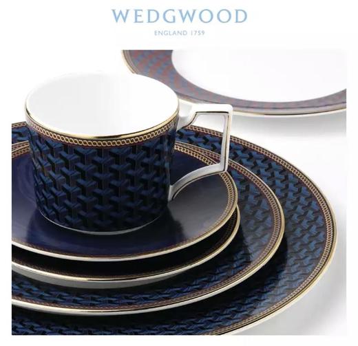 WEDGWOOD玮致活拜占庭20厘米蓝色餐盘40024182 商品图2