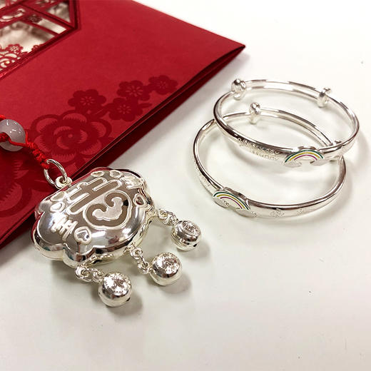 纯银宝宝三件套 商品图2