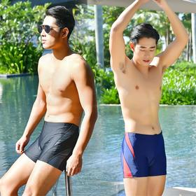 男士经典版型三分平角泳裤专业防尴尬海边度假装备可泡温泉