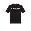 【一】BURBERRY 博柏利 早春新款套头圆领字母印花棉质男士短袖T恤 黑色 8026016 A1189 商品缩略图0