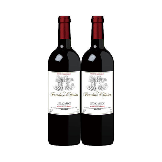【整箱购买】枫卡斯霍斯城堡-悖论红葡萄酒 Le Paradoxe d'Hosten 750ml*6 商品图1