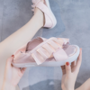 【服饰鞋包】*平底软底单鞋荷叶边两穿奶奶鞋孕妇鞋 商品缩略图2