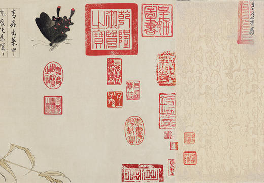 历代书画手卷百品绘画 赵昌 写生蛺蝶图 手绘画册 绘画书籍 生活艺术书 画集 风景速写 古风画集 名家画书籍 河南美术出版社 商品图3