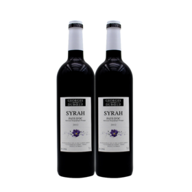【双支特惠装】法国原瓶进口红酒 乔治杜博夫西拉红葡萄酒 Georges DuboeufNext code Syrah 750ml*2