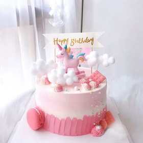 超高颜值小马宝莉主题蛋糕（儿童主题蛋糕）