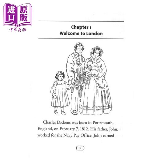 预售 【中商原版】谁是查尔斯·狄更斯 Who Was Charles Dickens 儿童科普文学 章节书 桥梁书 英文原版 7-12岁 Who was系列 商品图4