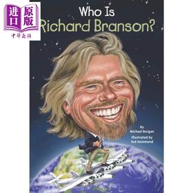 【中商原版】谁是理查德·布兰森 Who Is Richard Branson 儿童科普文学 章节书 桥梁书 英文原版 7-12岁 Who was系列