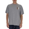 BURBERRY 巴宝莉 男士TB战马徽标图案棉质圆领短袖T恤 灰色 8025650 A2142 商品缩略图0