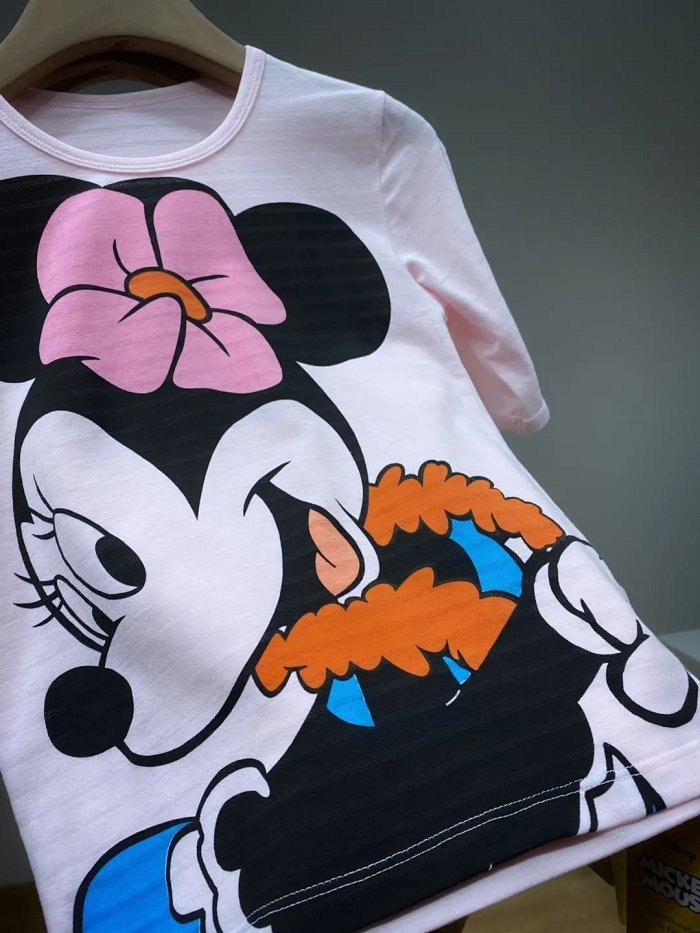 元单狠货disney迪士尼儿童印花大卡通图案家居服套装