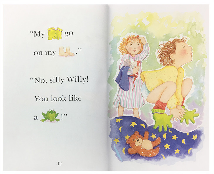 英文原版绘本sillywilly汪培珽书单1一阶段icanread进口儿童图书英语