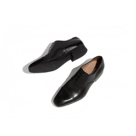 FERRAGAMO 菲拉格慕 结头牛津鞋  黑色 699089 商品图2