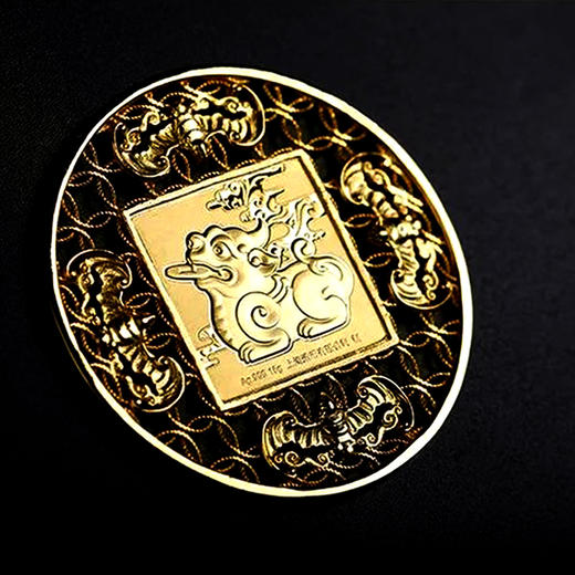 【上海造币】福禄寿喜花丝纪念章套装（四枚） 商品图9