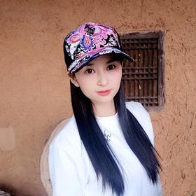 QYSM-MZ0129新款复古民族风刺绣鸭舌棒球帽