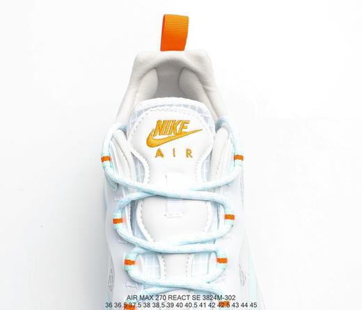 耐克Nike Air Max 270 React缓震气垫休闲舒适个性潮流运动鞋 商品图8