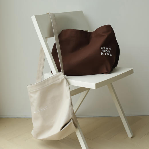 帆布袋 单肩斜挎包 日本帆布 Ceremorning random play 商品图0