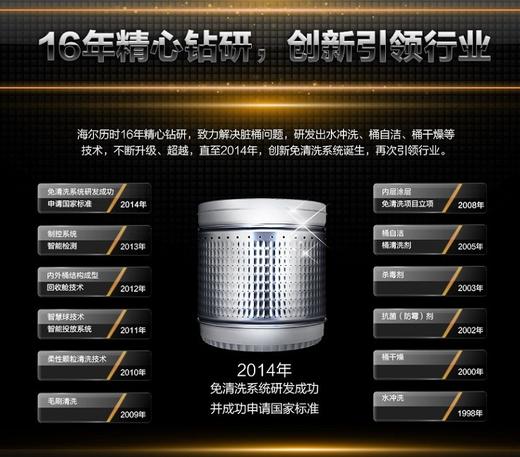 海尔MS8518BZ51 全自动波轮 免清洗洗衣机 8.5公斤kg直驱变频双动力 大容量家用防缠绕洗衣机 商品图1