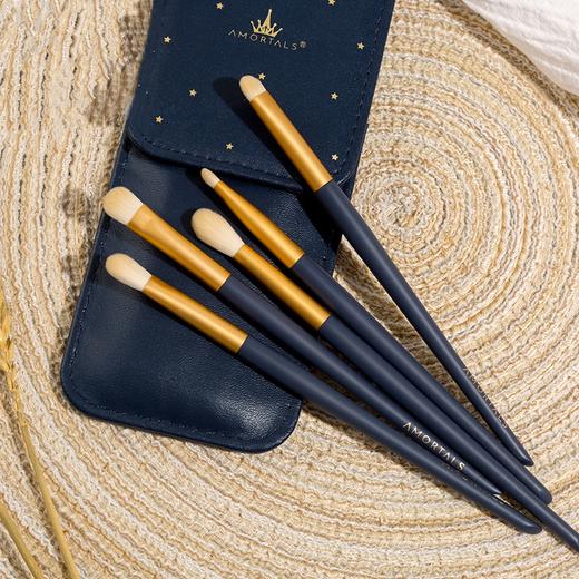 现货▲带收纳包！韩国尔木萄星耀眼部套刷 软毛便携眼影鼻影晕染 5支装 商品图1