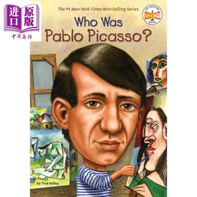 预售 【中商原版】谁是毕加索 Who Was Pablo Picasso 儿童科普文学 章节书 桥梁书 英文原版 7-12岁 Who was系列