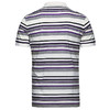Marco Azzali 紫色条纹经典款POLO衫 T3847A00 商品缩略图2