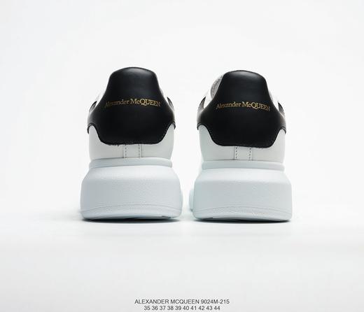 亚历山大·麦昆Alexander McQueen Sole Leather Sneakers低帮时装厚底休闲运动小白鞋 商品图4