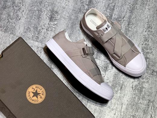 日本限定三色来袭‼️ CONVERSE ALL STAR STRAP OX 阳光橙 奶奶灰 黑武士 日潮小众款 绑带魔术贴设计上脚非常酷 出街回头率百分百 尺码：35-44 商品图1