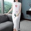 PDD-LXNZ新款中国风优雅刺绣无袖连衣裙TZF 商品缩略图2