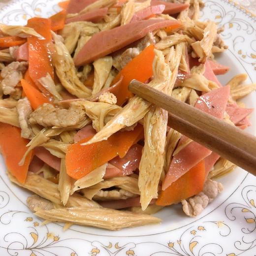 头层原浆黄豆腐竹 2斤装 商品图11