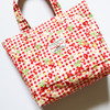 HUGOJIRO经典手拎包插画格纹草莓樱桃 商品缩略图1