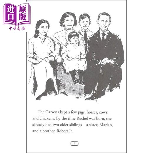 【中商原版】谁是蕾切尔·卡逊 Who Was Rachel Carson 儿童科普文学 章节书 桥梁书 英文原版 7-12岁 Who was系列 商品图3
