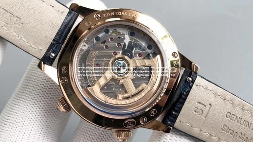 CC积jia约会系列月相腕表3523490/3522420/352248，腕表尺寸36mmX10.6mm，日本西铁城机芯，女士腕表，自动机械机芯，皮表带，透底。 商品图4