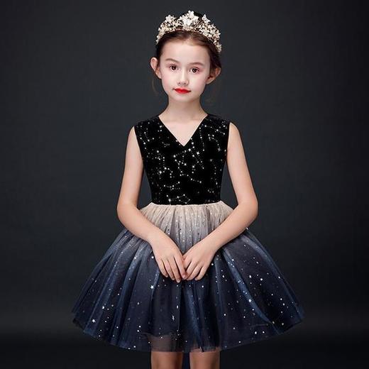 KM15新款星空蓬蓬纱礼服公主裙 商品图2