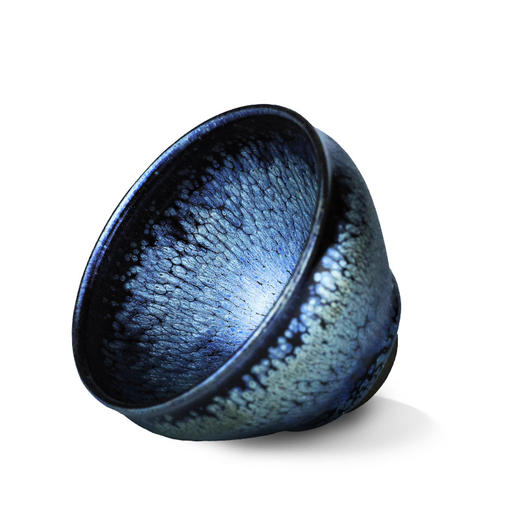 正山堂蓝羽鹧鸪建盏纯手工100ml 品茗杯 茶杯 主人杯 建阳茶具 商品图1