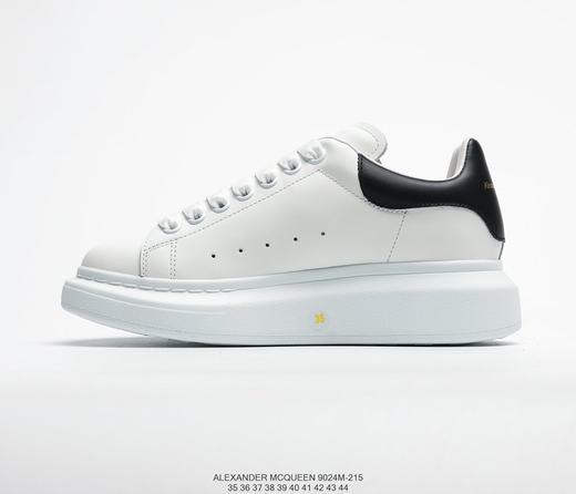 亚历山大·麦昆Alexander McQueen Sole Leather Sneakers低帮时装厚底休闲运动小白鞋 商品图0