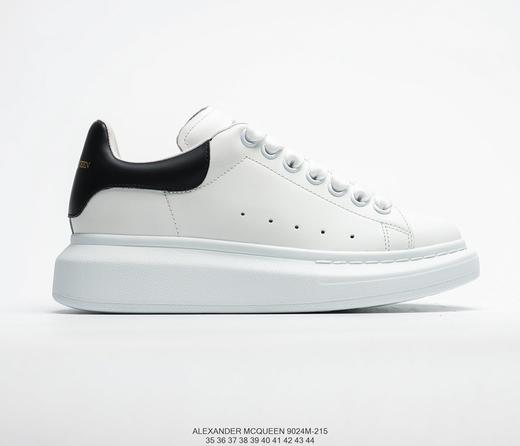 亚历山大·麦昆Alexander McQueen Sole Leather Sneakers低帮时装厚底休闲运动小白鞋 商品图1