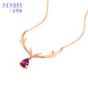 【1件7.5折】心花鹿放系列18K玫瑰金碧玺套链项链送礼KN2134 商品缩略图1