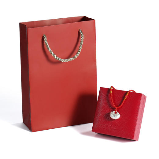 《如意小福星》宝宝锁 Ag999纯银原创儿童长命锁 男女婴儿 新生儿满月百岁礼物 商品图1