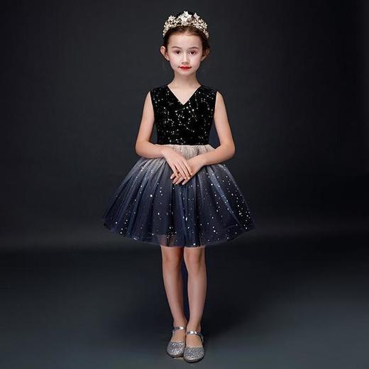 KM15新款星空蓬蓬纱礼服公主裙 商品图4