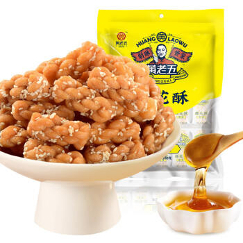 黄老五麻花酥(原味)160g(保质期至2021.9.16) - 悠粮健康厨房