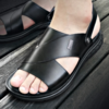 【服饰鞋包】凉鞋男夏季凉拖大码男士休闲凉皮鞋男式牛皮男鞋男沙滩鞋拖鞋 商品缩略图1