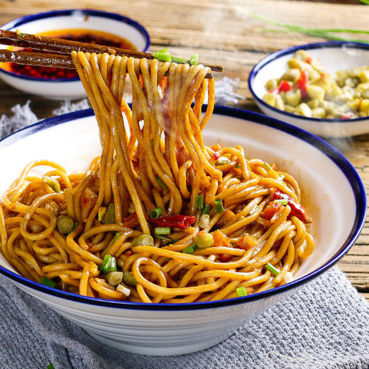 黄鹤楼热干面140g*5份*2盒(原味 牛肉味)|湖北特产武汉热干面带调料干