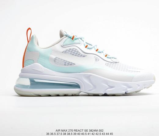 耐克Nike Air Max 270 React缓震气垫休闲舒适个性潮流运动鞋 商品图1