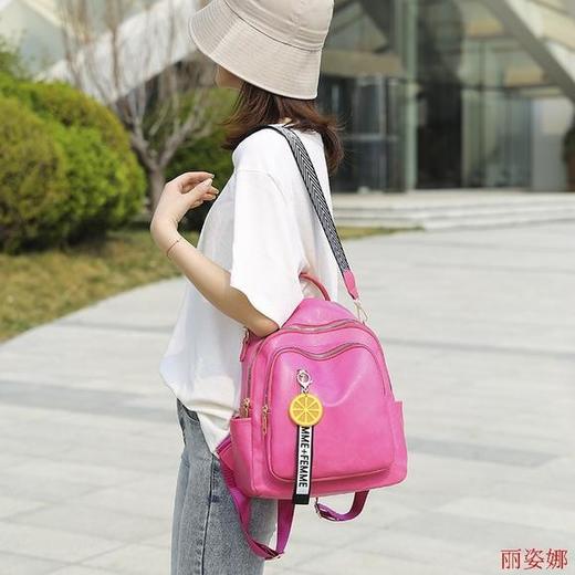 LZN-538新款韩版时尚百搭斜跨双肩包 商品图3