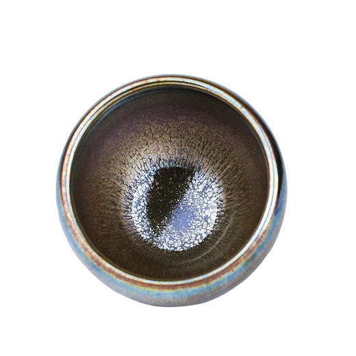 正山堂紫衣彩金建盏纯手工全包釉100ml 品茗杯 茶杯 主人杯茶具 商品图2