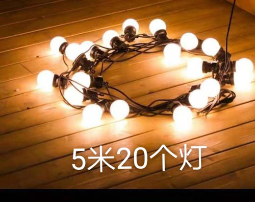 圆球灯串【运费自理】 商品图1